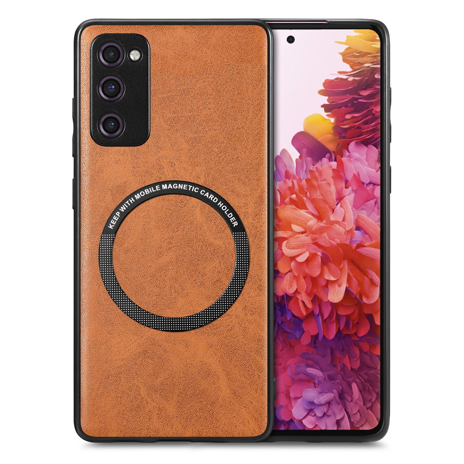 For Samsung Galaxy S20 FE 5G / S20 FE / S20 FE 2022 / S20 Lite Phone Case Compatible with MagSafe Leather Coated PC TPU Cover For Samsung Galaxy S20 FE 5G / S20 FE / S20 FE 2022 / S20 Lite Phone Case Compatible with MagSafe Leather Coated PC TPU Cover